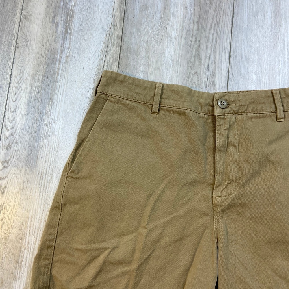 American Giant Shorts Mens 32 Brown Roughneck Stretch Canvas Outdoors USA Made - Picture 2 of 10